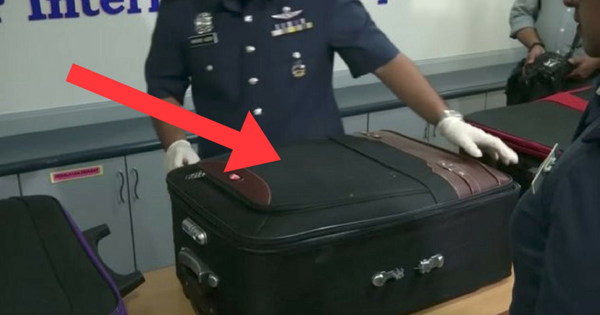 En la aduana encuentran una misteriosa en maletas - abren la cremallera hacen un sorprendente descubrimiento