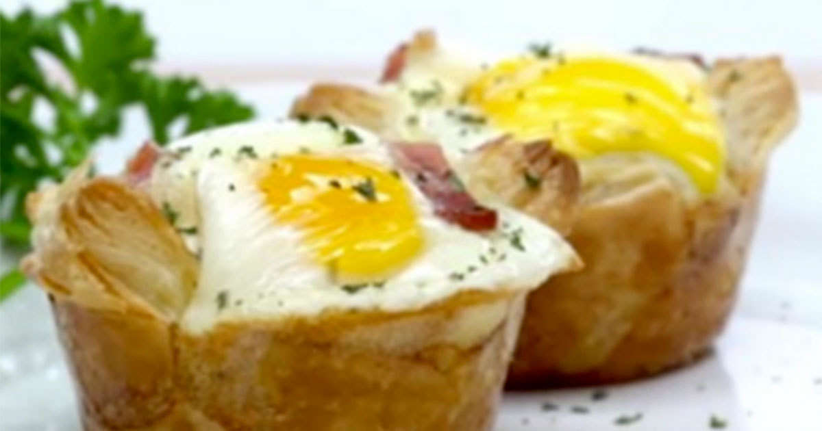 Estos Muffins De Huevos Y Bacon Son Perfectos Para Empezar El Día.