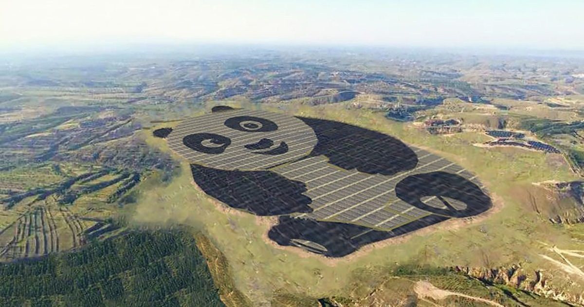 China Construye Un Parque De Paneles Solares Sobre 100 Hect reas En 