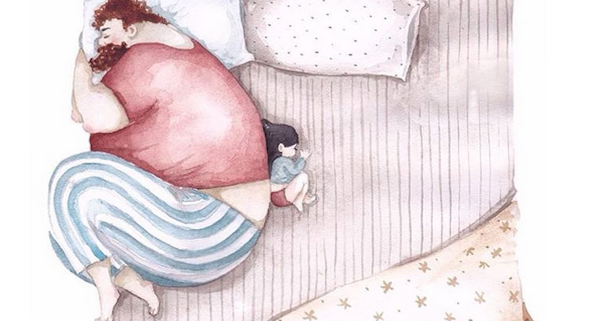 Estas Ilustraciones Sobre El Amor Entre Padres Y Sus Pequeñas Son Lo Más Adorable Que He Visto