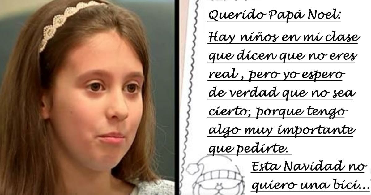 Adultos Leen Carta De Una Nina A Papa Noel Que Les Sorprende Cuando Se Dan Cuenta De Que Es Un Pedido Urgente