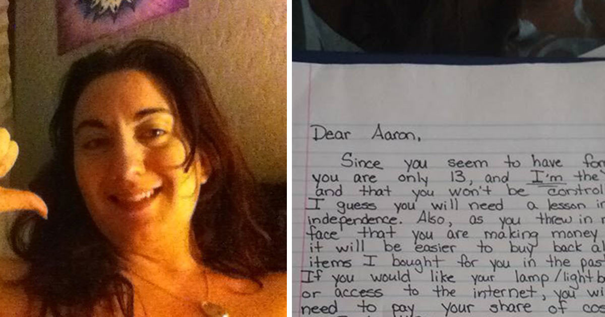 Mom Writes A Letter To Her Spoiled Son Her Brilliant Demands Are Now Spreading All Over The Net 