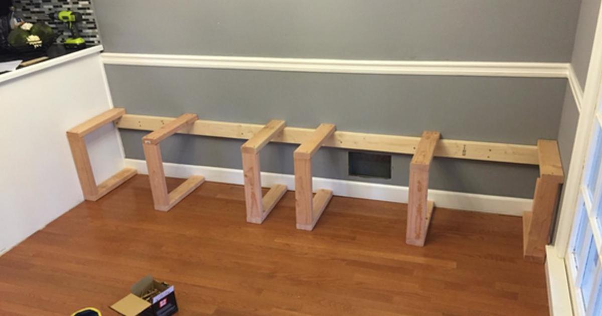 Family gets rid of dining table what they do with it leaves all their