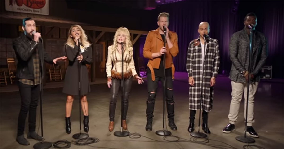 A capella group joins Dolly Parton now watch their amazing cover of