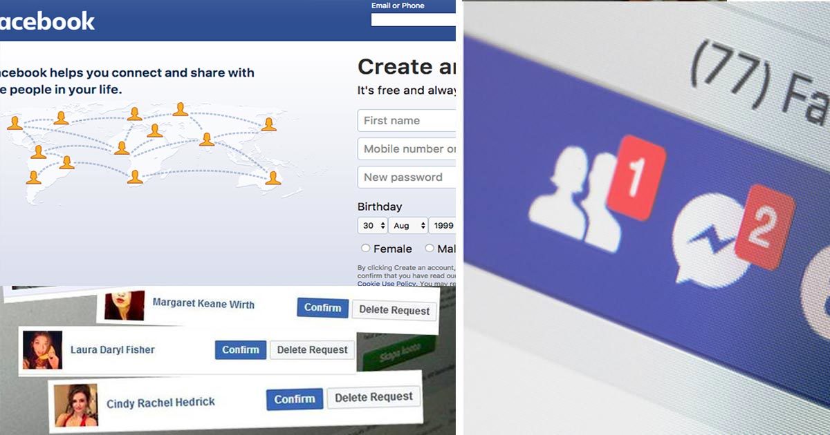 Requests sending stop facebook from badoo Man arrested