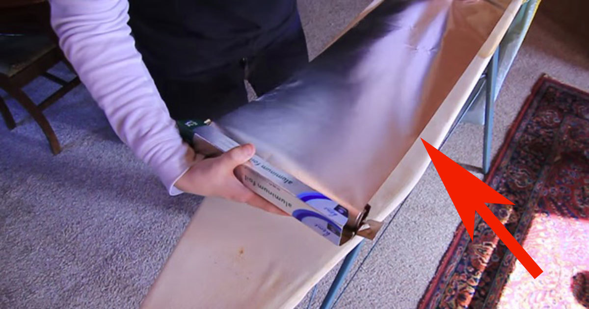 He Puts Aluminium Foil Over An Iron Board And Reveals Great Tricks