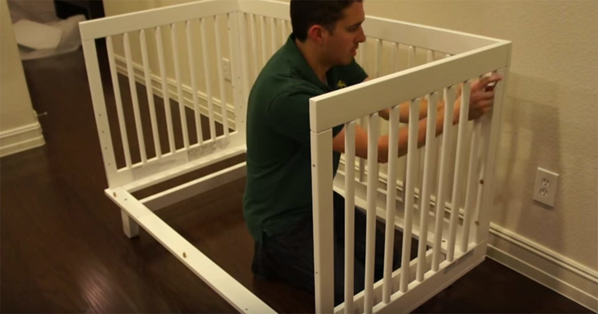 Dad Refuses To Sell Their Old Crib. What He Does To It? So Freakin’ Smart!