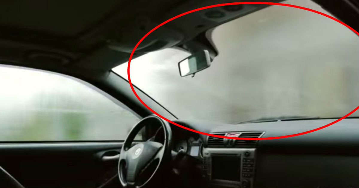 how to make car window stop fogging