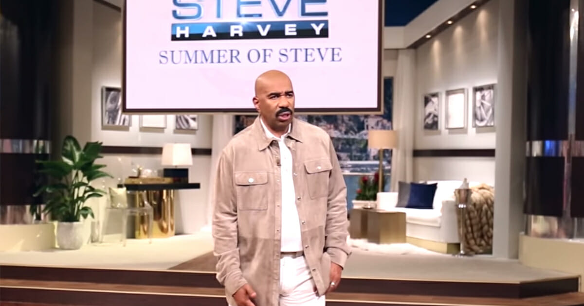 steve harvey walks off set of family feud