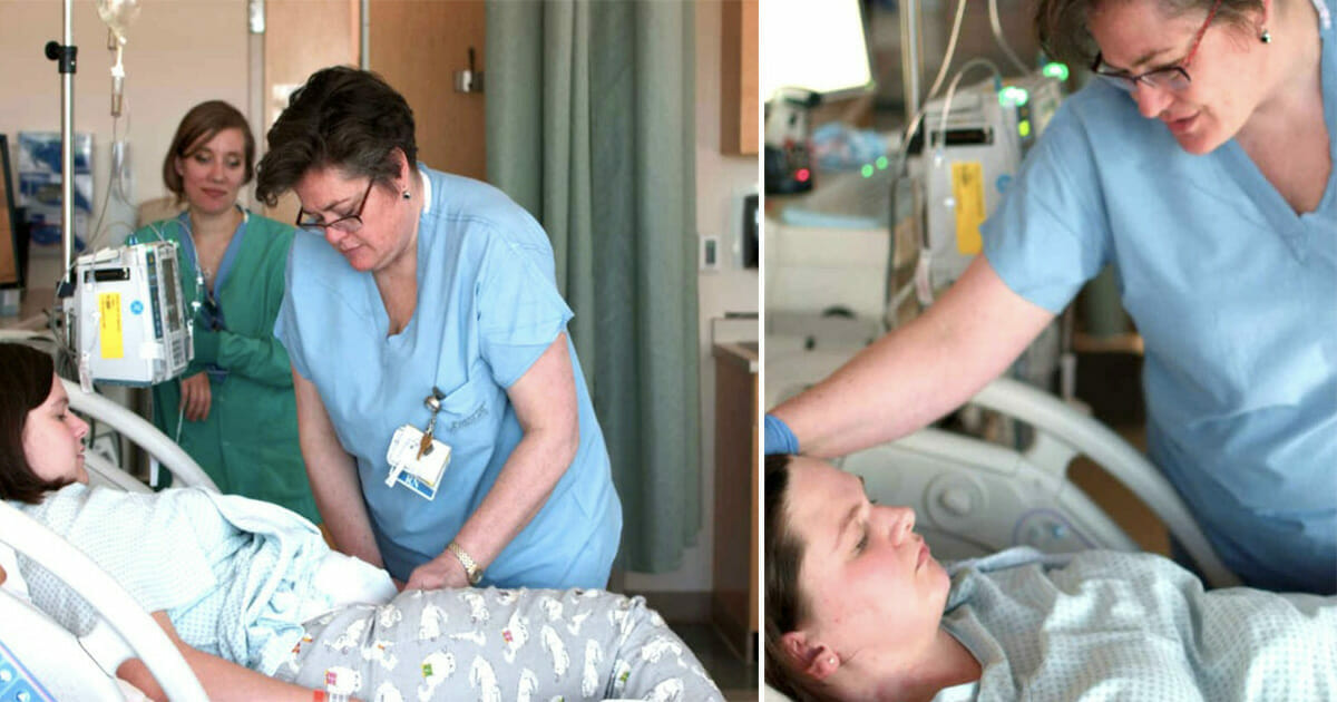 Mom gives birth to stillborn midwife says something she'll never