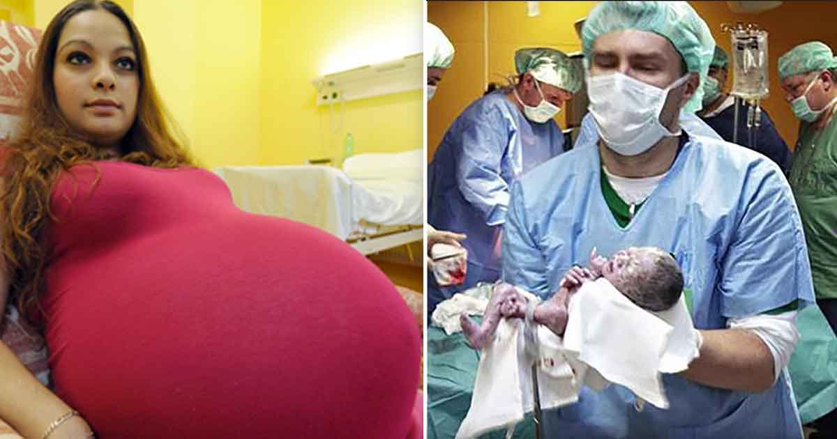 Woman told she's pregnant with twins - then gives birth to ...