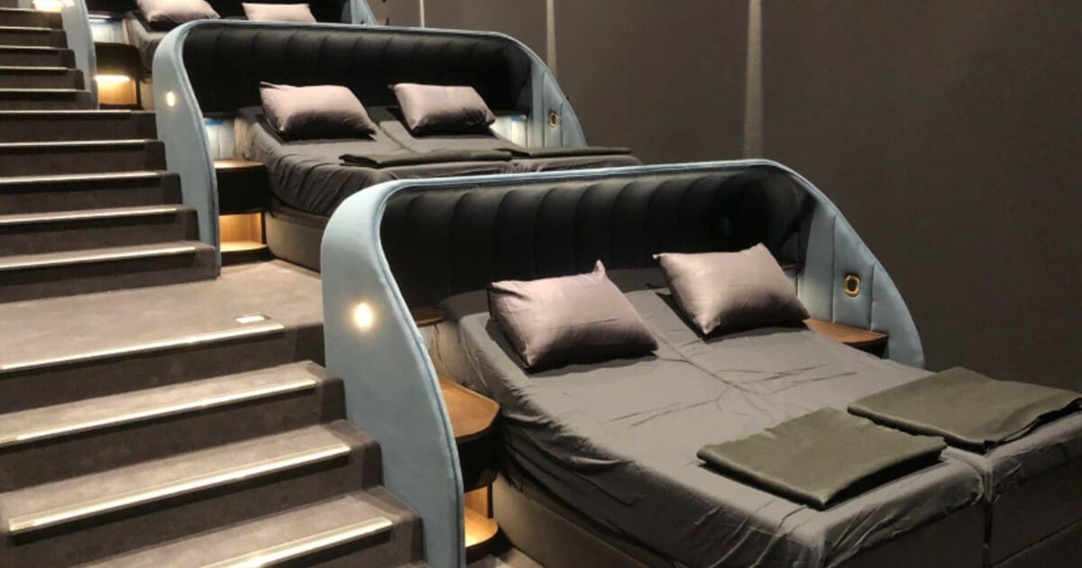 Swiss Movie Theater Replaces Recliners With Double Beds