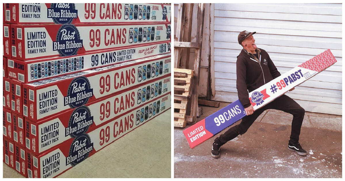 You can now buy a gigantic 99can case of PBR