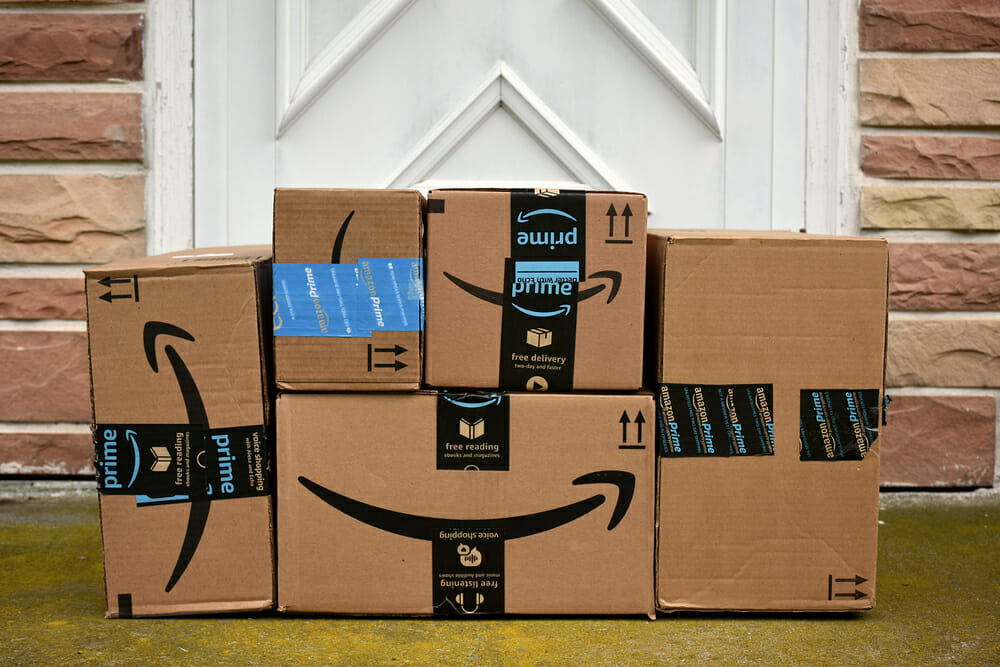 Woman saves up Amazon boxes for six months, then unleashes perfect ...