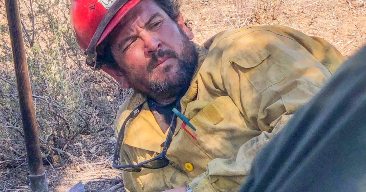 Firefighter killed battling El Dorado wildfire started by gender reveal(02)