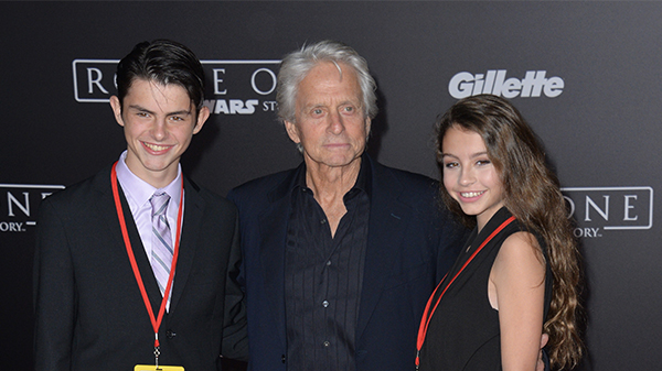 Michael Douglas’ son Dylan is all grown up – at 20, he looks just like ...