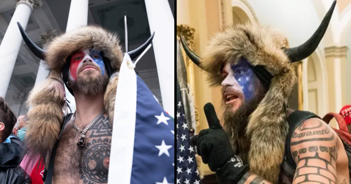 Horned Capitol rioter appears in court – will only eat organic food