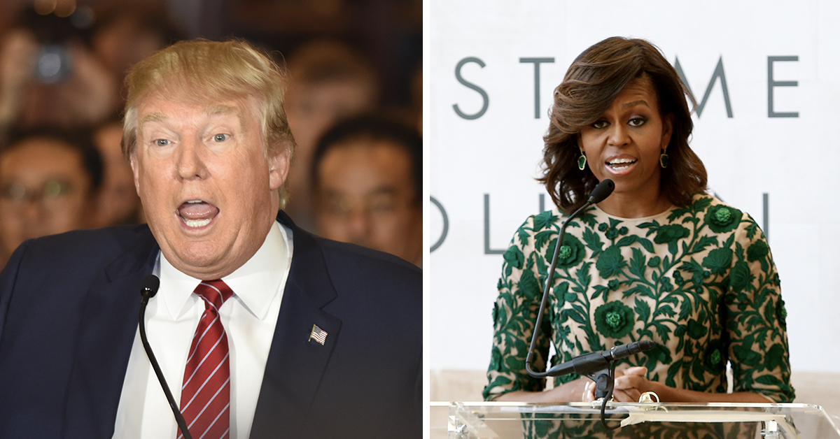 Donald Trump caught on audio tape mocking Michelle Obama ...