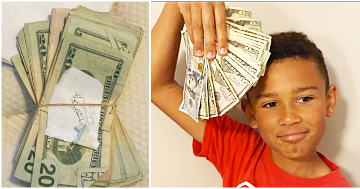 9-year-old finds $5,000 cash while cleaning out family's used car ...