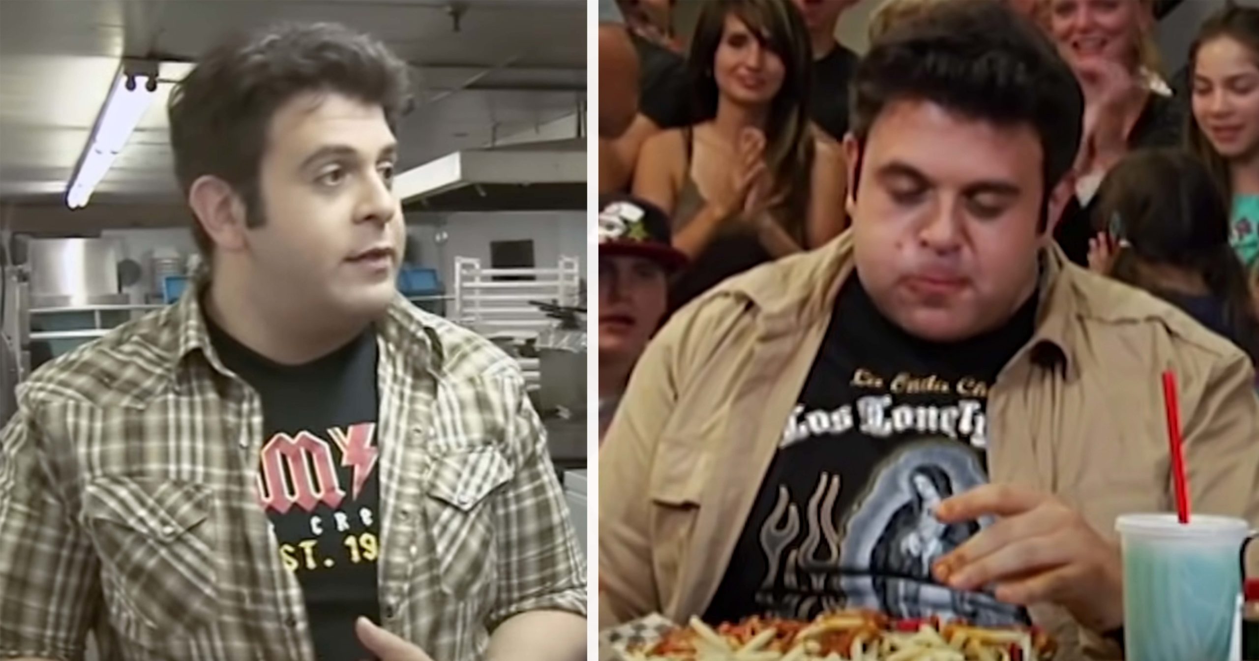 Adam Richman had serious health issues during 'Man Vs. Food'