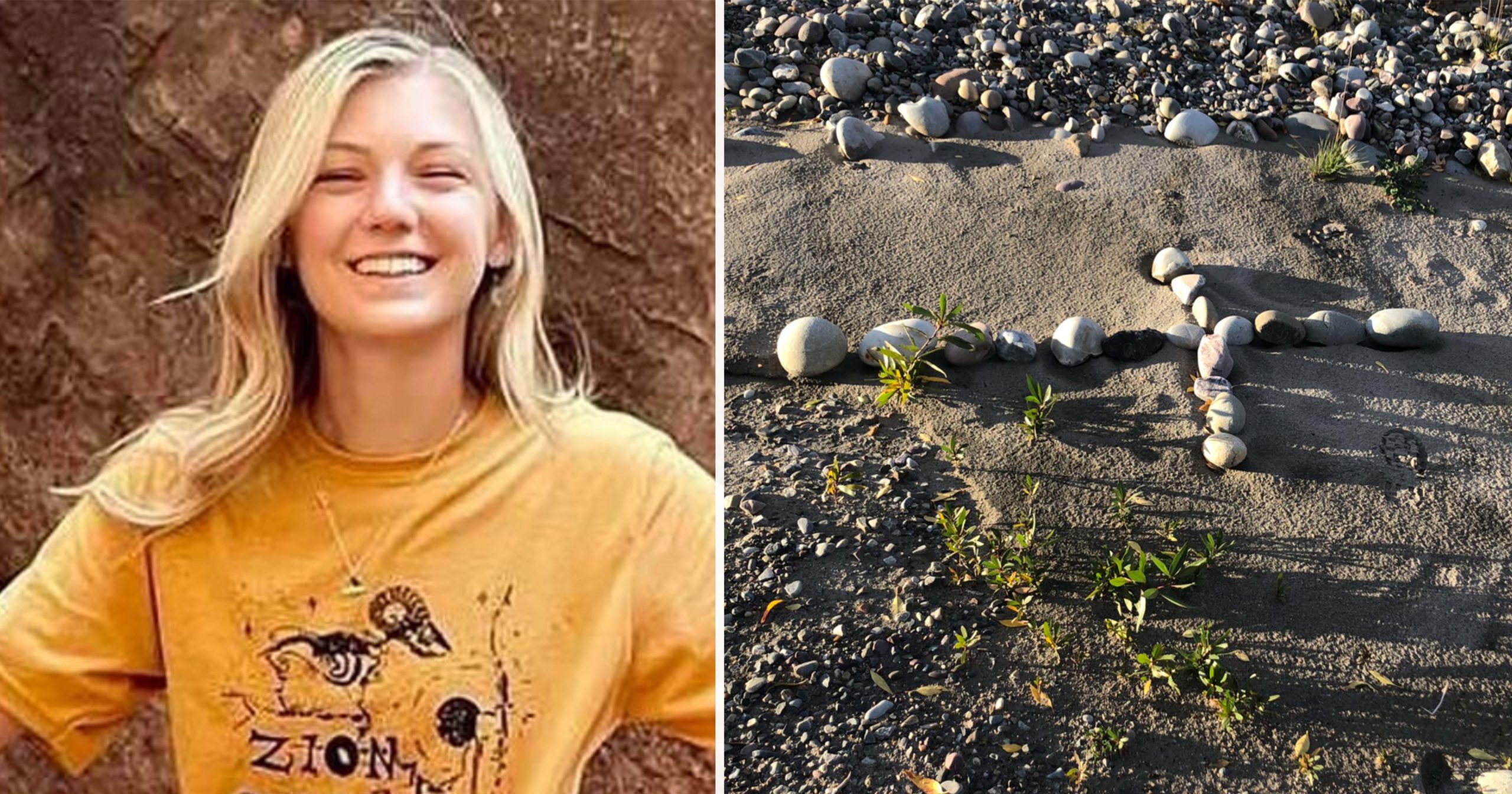 Stone cross found in park where Gabby Petito's body was found