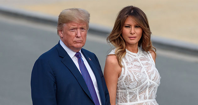 Melania Trump, Donald Trump