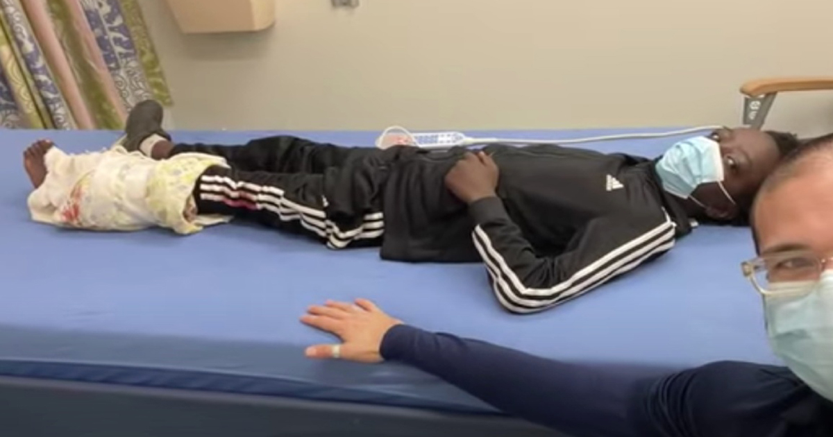 Boy, 12, hailed a hero after risking his life to protect younger