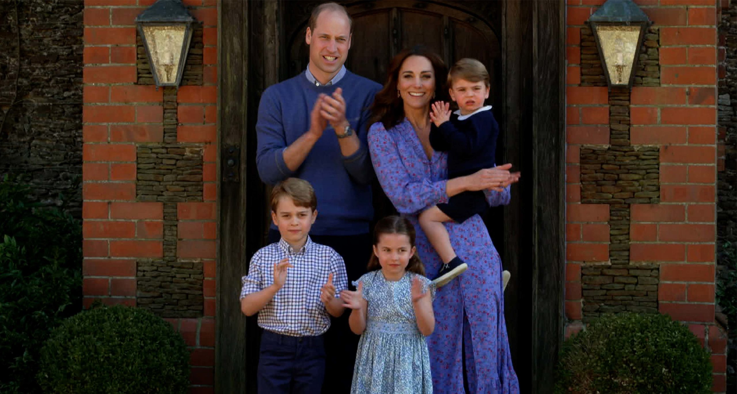 Prince William, Kate Middleton, Princess Charlotte, Prince George, Prince Louis