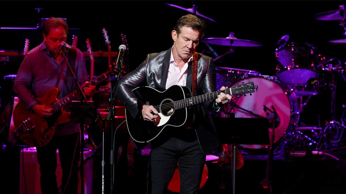 Dennis Quaid wrote a Christian gospel song about heaven for his mother