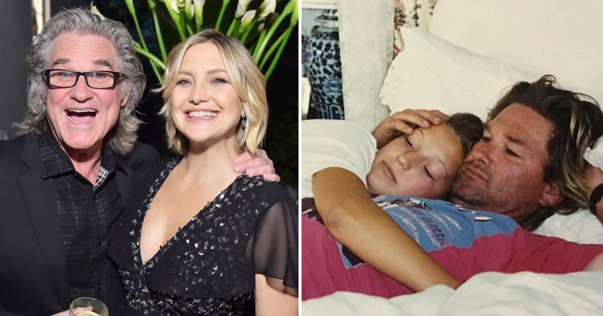 Kurt Russell moved to tears by Kate Hudson's father's day tribute