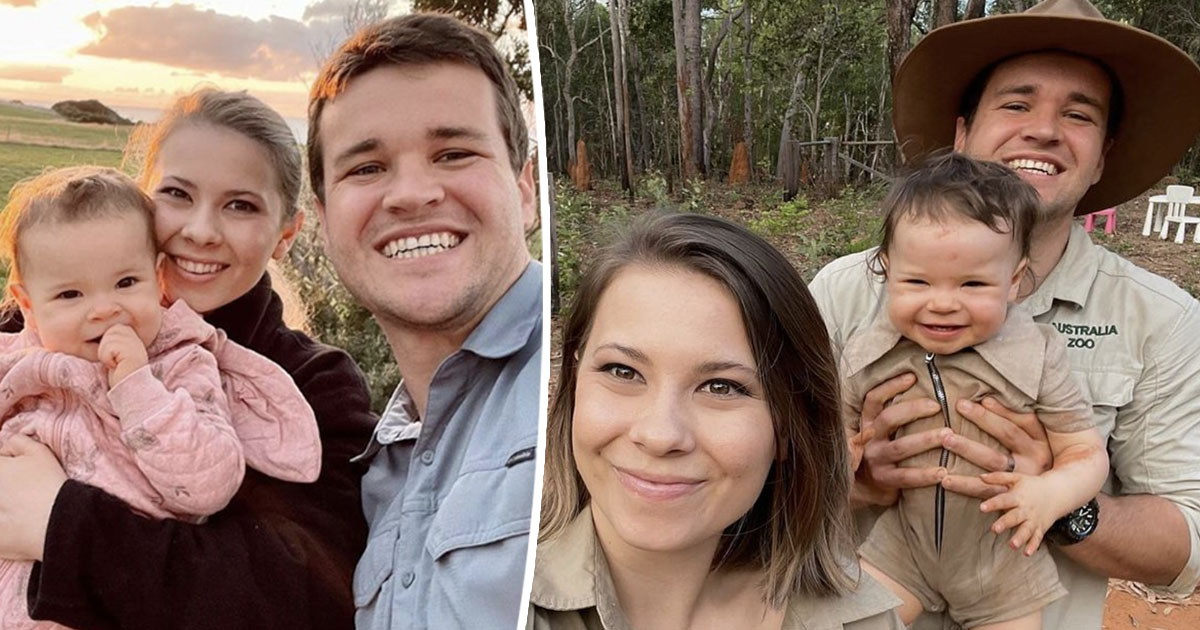 Bindi Irwin's 16-month-old daughter wears matching adorable khakis and ...