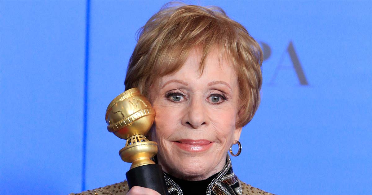 Carol Burnett, legendary comedian, considers herself a 'late bloomer ...