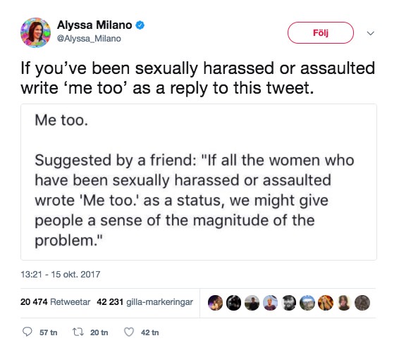 Alyssa Milano Tweet
