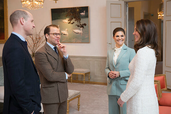 prins daniel, kronprinsessan victoria, william, kate, hertigparet