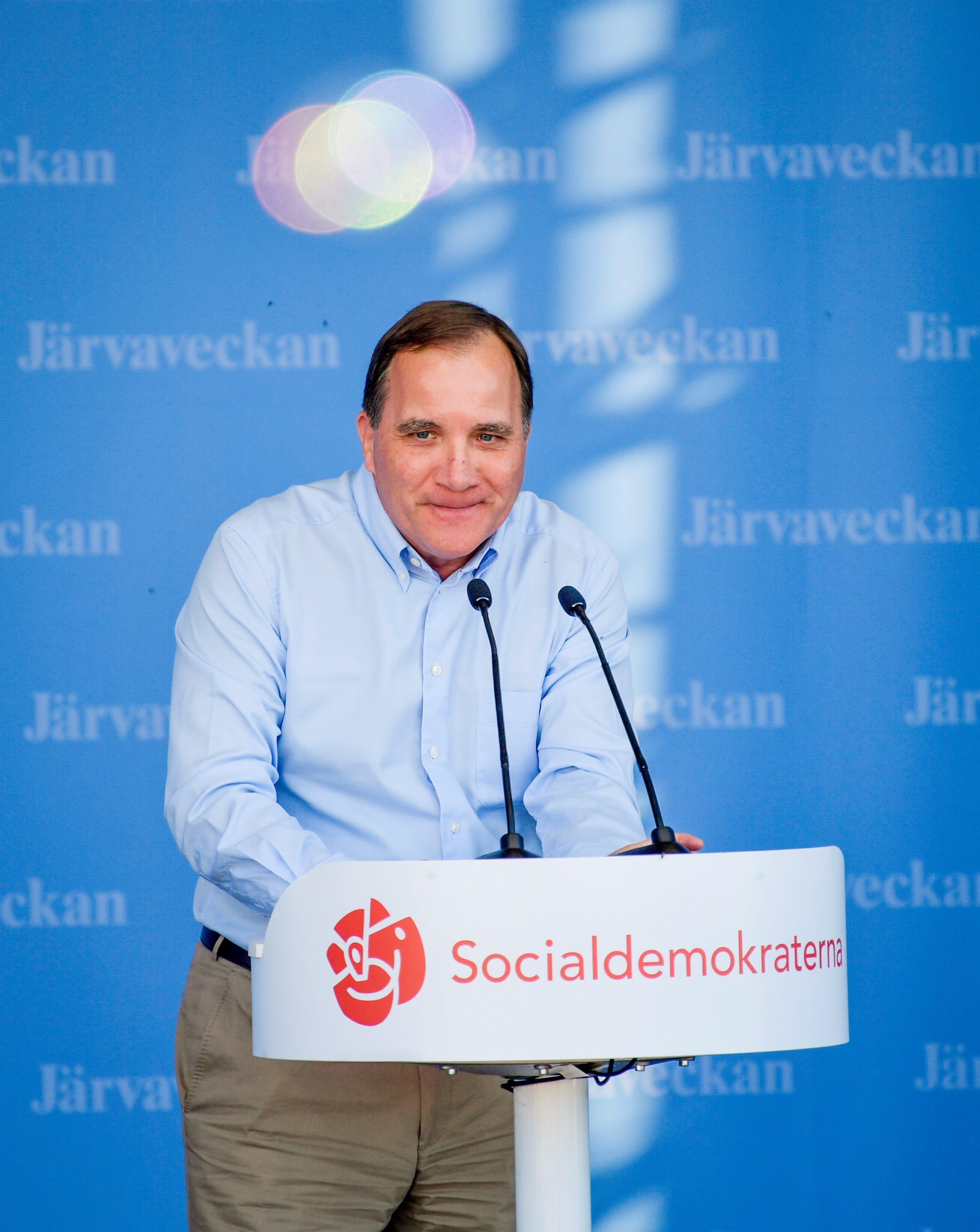 Stefan Löfvén under Järvaveckan 2019.