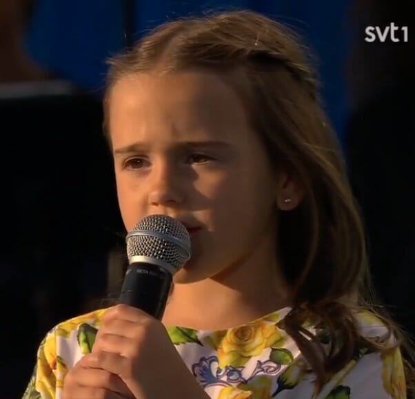 Saga Dotter Till Martin Stenmarck Hanna Hedlund Pa Victoriadagen