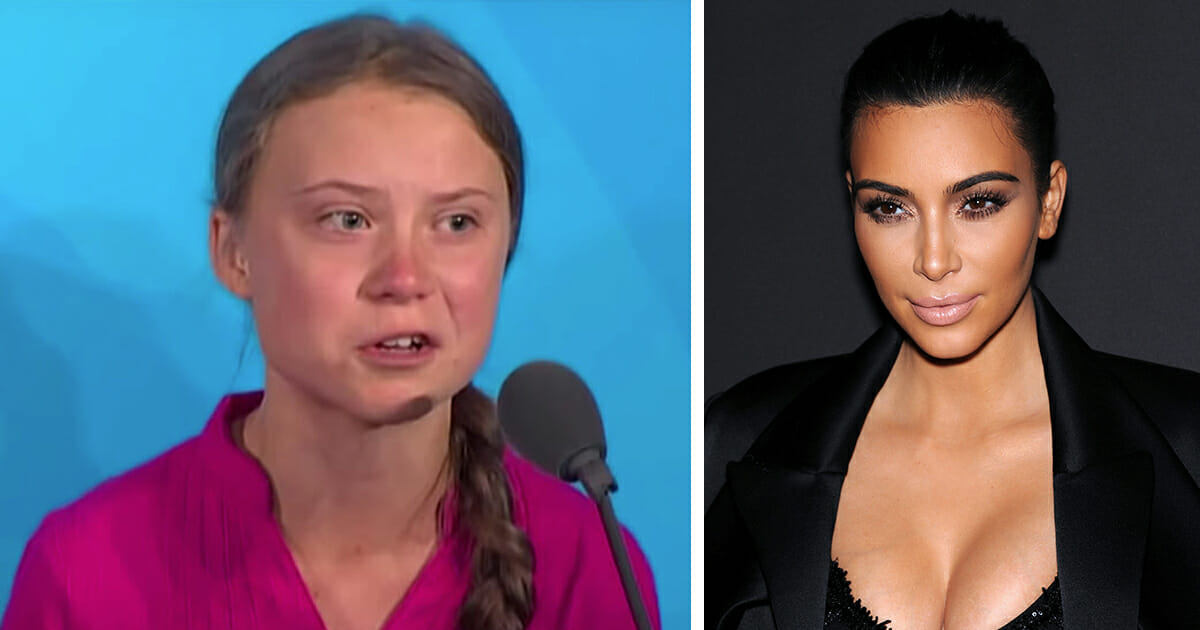 Kim Kardashians utspel: Jag vill träffa Greta Thunbergs föräldrar
