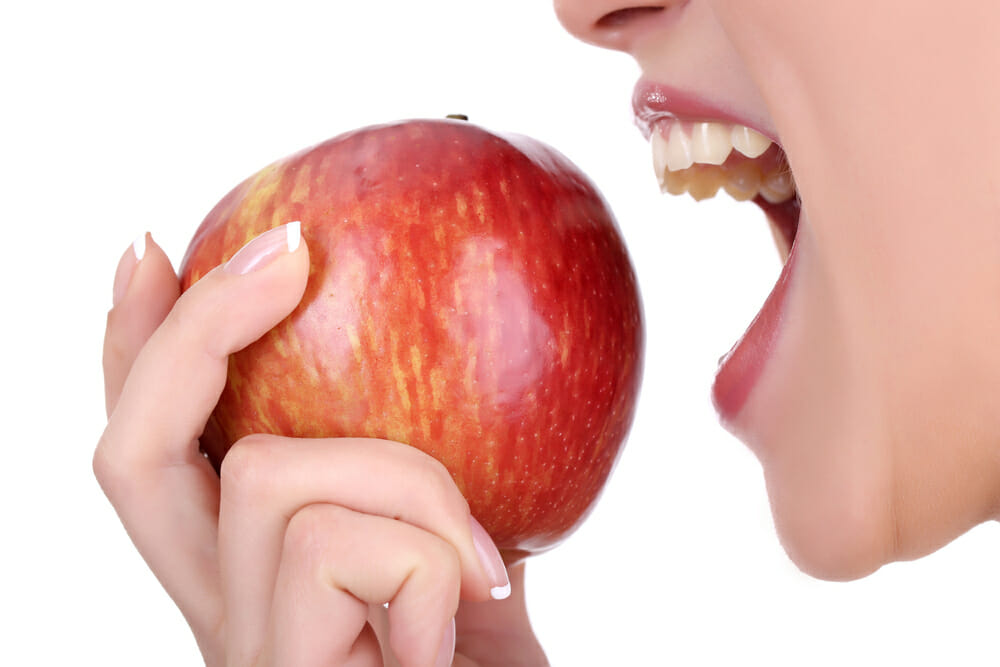 Äta äpple