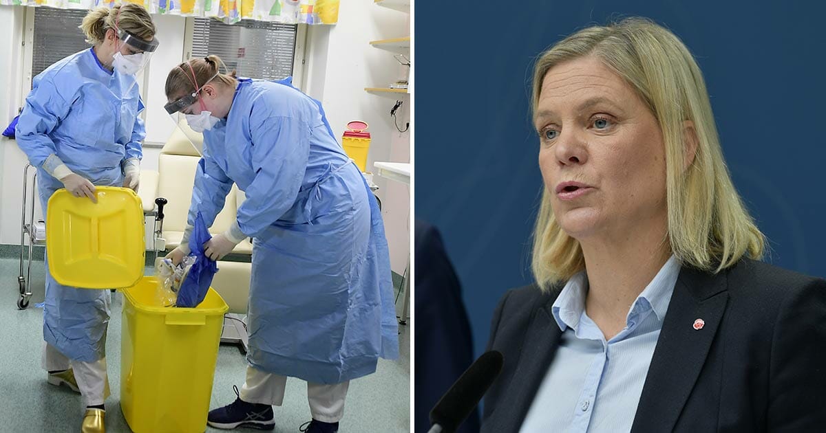 coronavirus, magdalena andersson