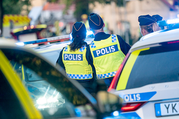 polis, blåljuspersonal