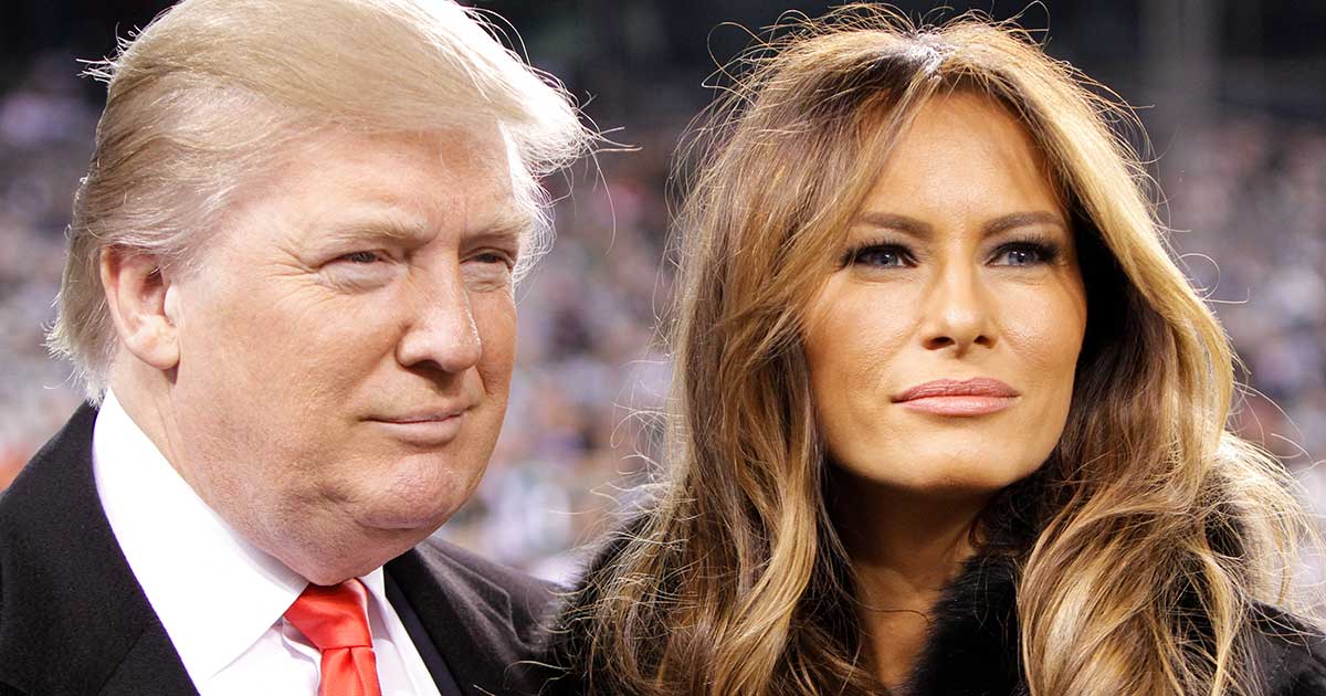 donald trump, melania trump