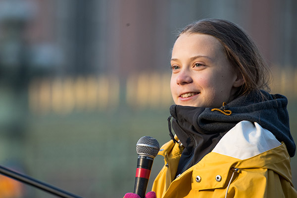 greta thunberg, nobels fredspris 2020