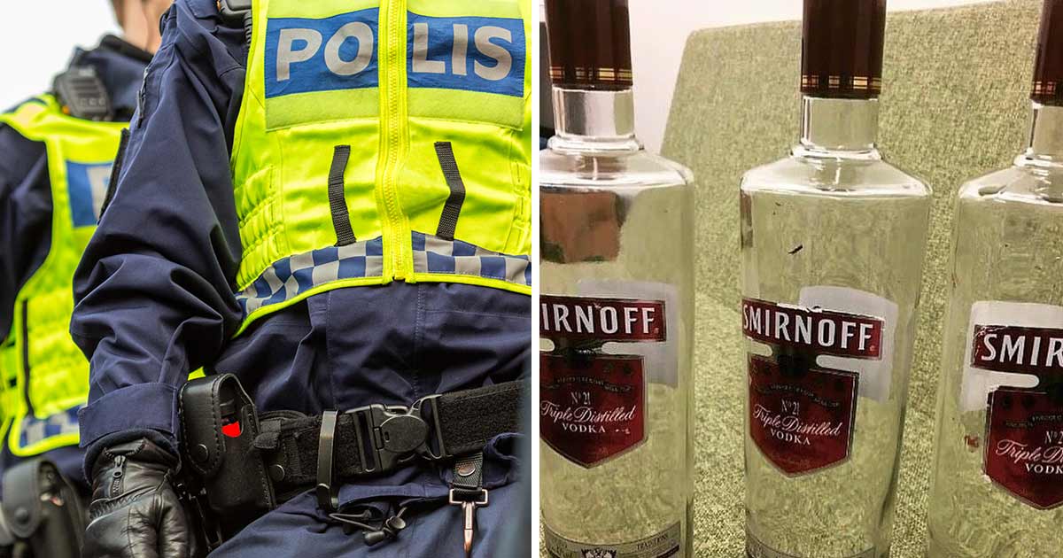 Polis, alkohol