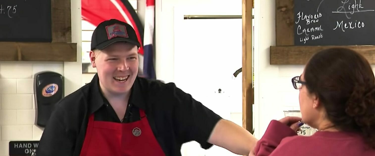 uśmiechnięty Michael