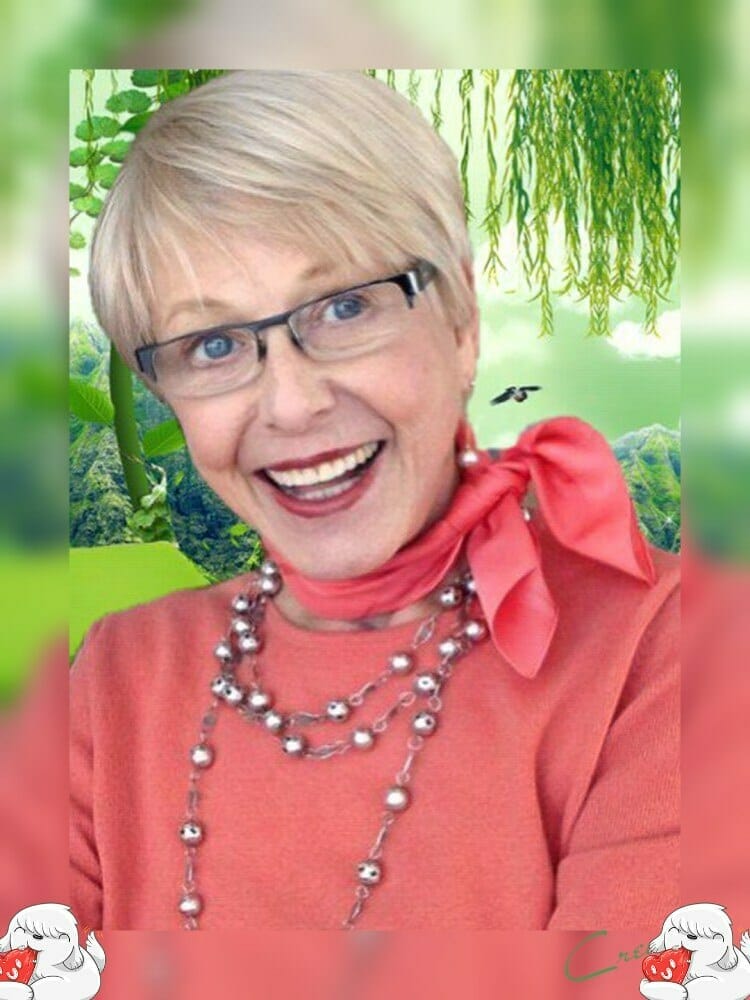 Karen Grassle w krótkich włosach i okularach