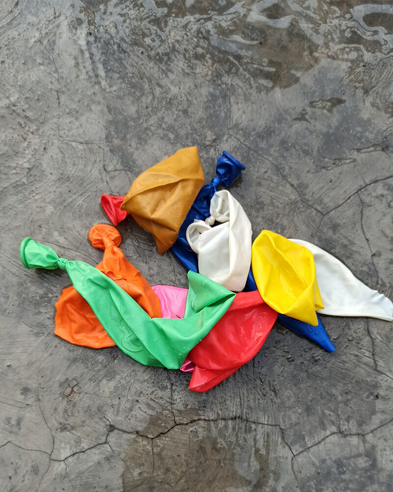 balony bez powietrza