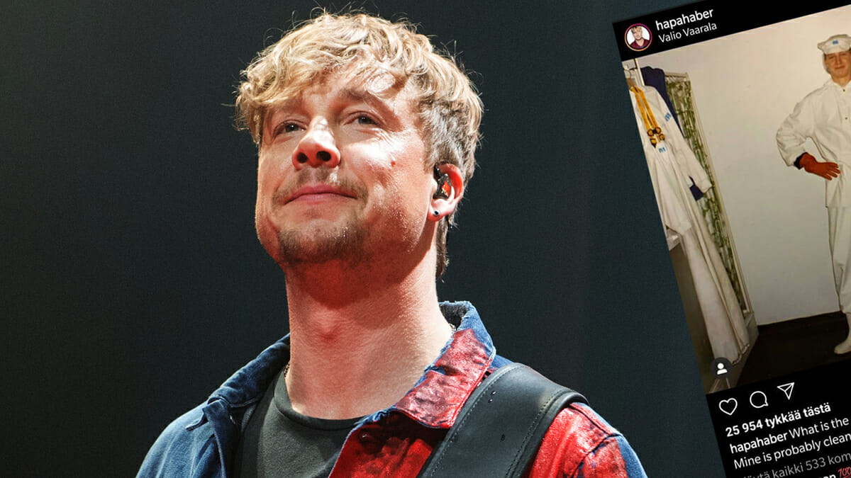 Samu Haber työskenteli juustotehtaalla ennen tähteyttä tunnistaisitko