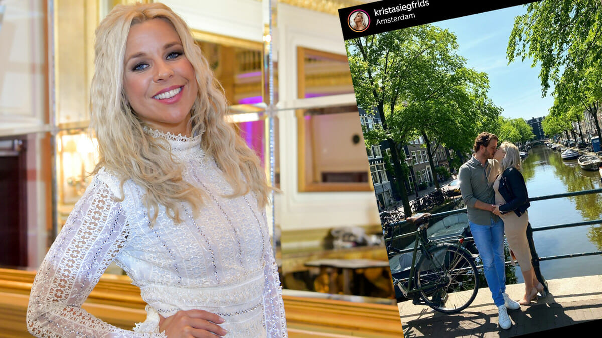 Krista Siegfrids paljasti ilouutisen: Odottaa ensimmäistä lastaan!