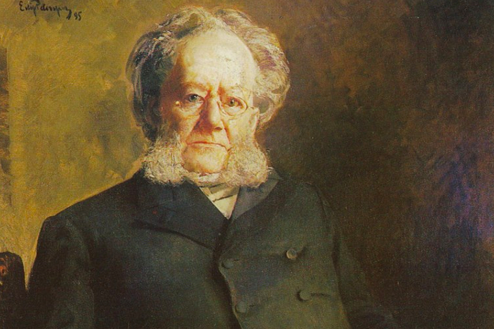 Henrik Ibsen by Eilif Peterssen, 1895