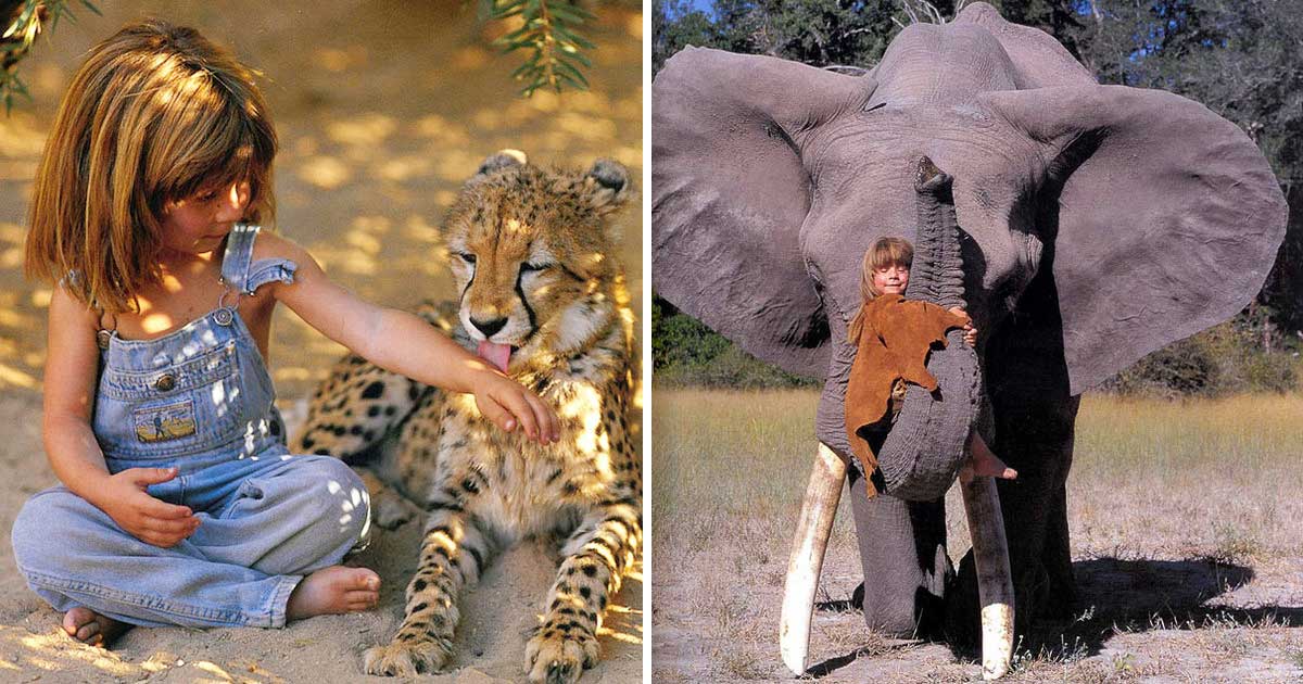 Sie Wuchs Unter Tieren In Der Wildnis Auf Nun Faszinieren Ihre Fotos Die Ganze Welt